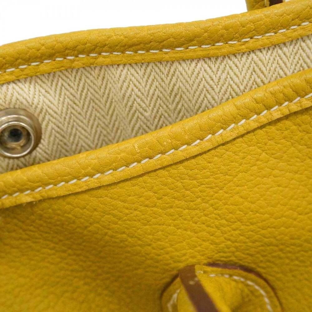 Hermes Garden PM Tote Bag, Negonda Leather, Cardamom, □K stamp, Ladies'. - Picture 12 of 15